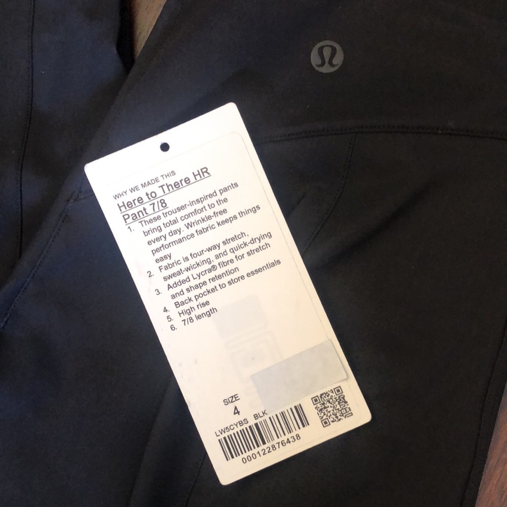 Lululemon Here to There HR Pant 7/8